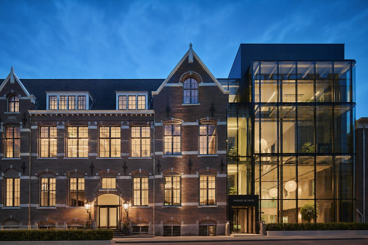 Zuidas Financieel Centrum in Amsterdam
